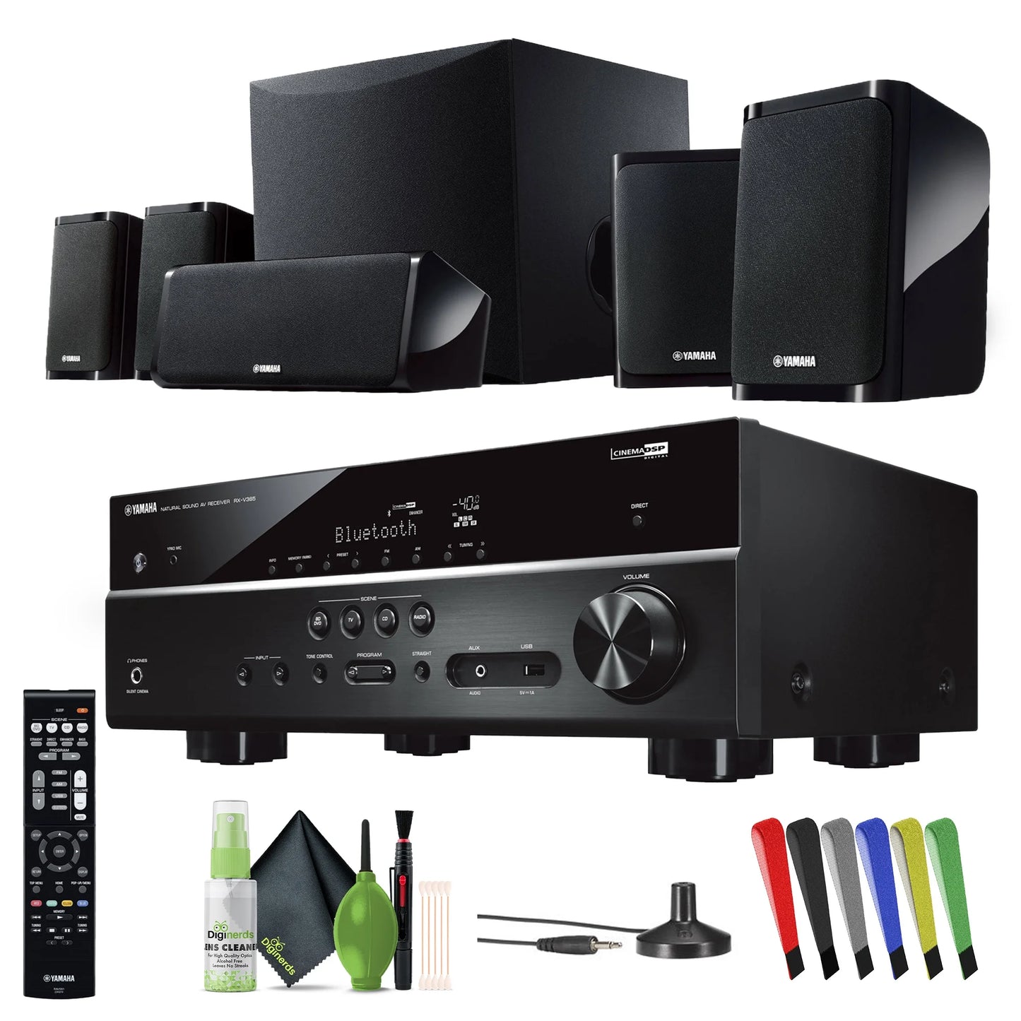 Yht-4950U 4K Ultra HD 5.1-Channel Home Theater System with Bluetooth Powered Subwoofer