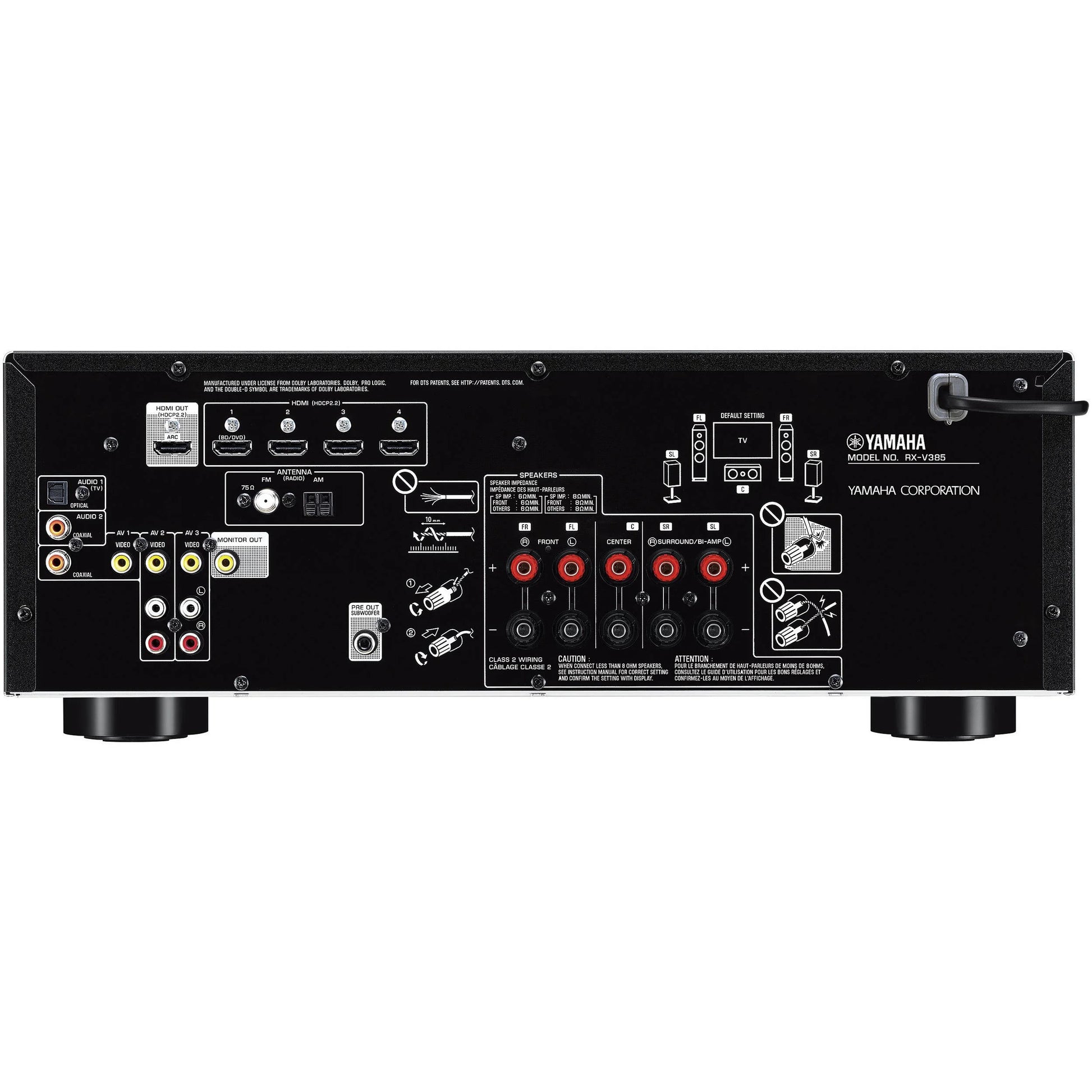 Yht-4950U 4K Ultra HD 5.1-Channel Home Theater System with Bluetooth Powered Subwoofer